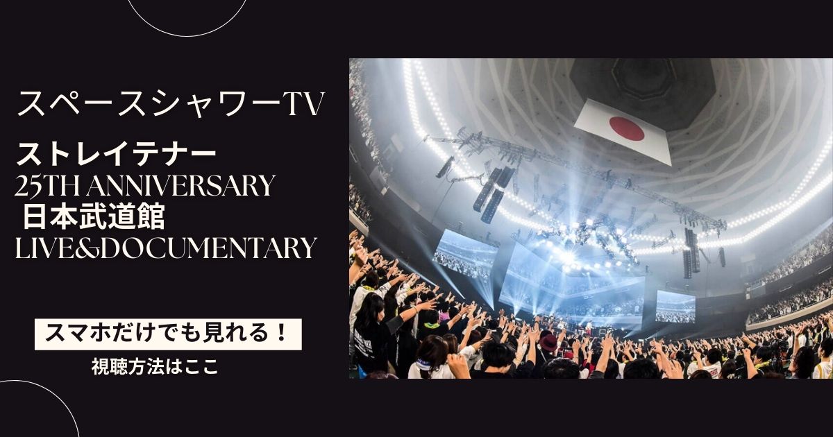 ストレイテナー 25th Anniversary 日本武道館 LIVE&DOCUMENTARY