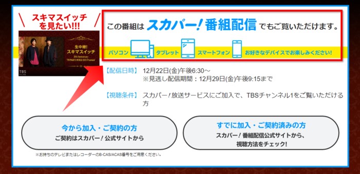 スキマスイッチの2023武道館ライブ「20th Anniversary “POPMAN’S WORLD 2023 Premium”」は配信でも見れる