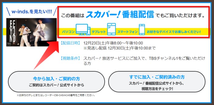 w-indsの2023ライブツアー「Beyond」は配信でも見れる